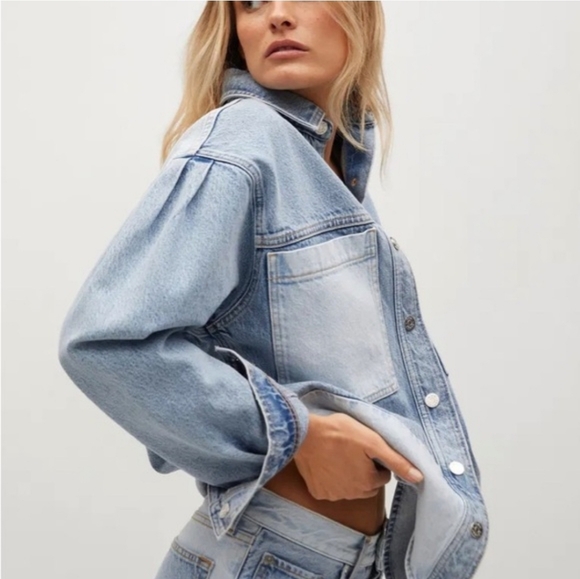 Denim Patchwork Jacket - Picture 3 of 6